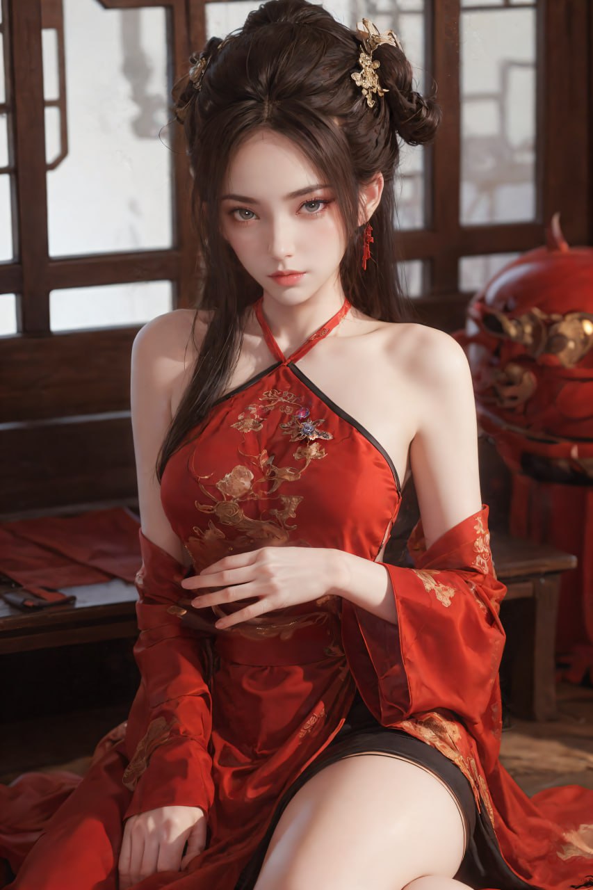 她似乎顺风